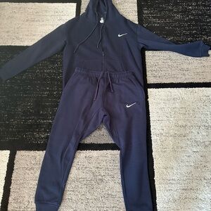 Nike Navy Blue Sweatsuit